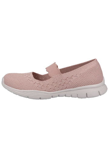 Skechers Ballerinas Textil Rosa - surf4shoes