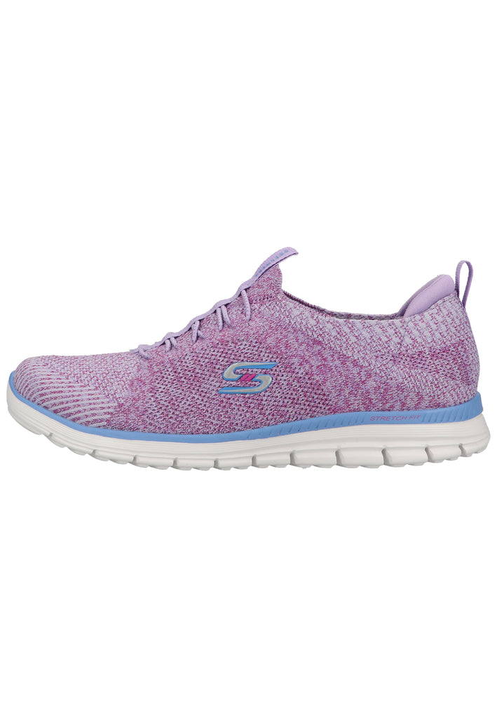 Skechers Sneaker Textil Violett - surf4shoes
