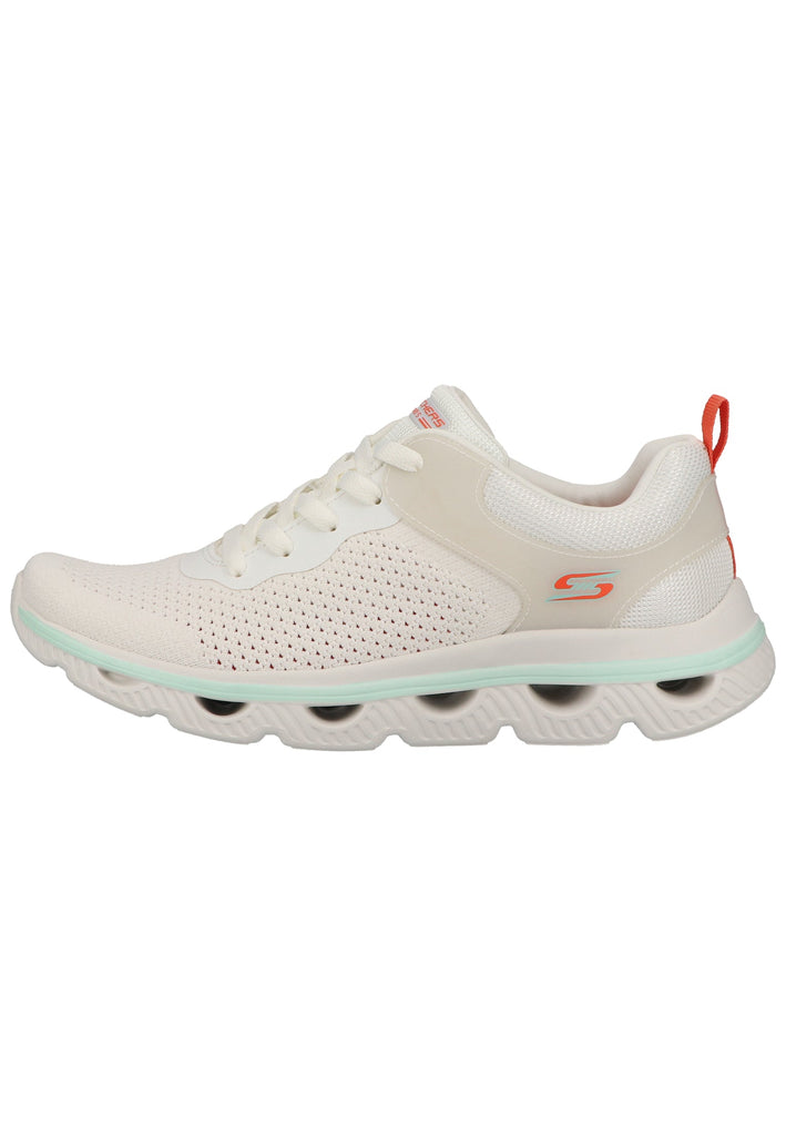 Skechers Sneaker Lederimitat/Mesh Weiß - surf4shoes