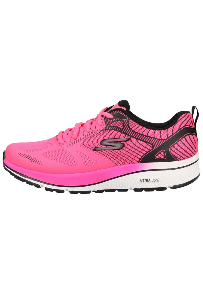Skechers Sneaker Lederimitat/Textil Pink - surf4shoes