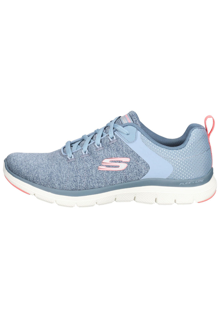 Skechers Sneaker Lederimitat/Textil Blau - surf4shoes