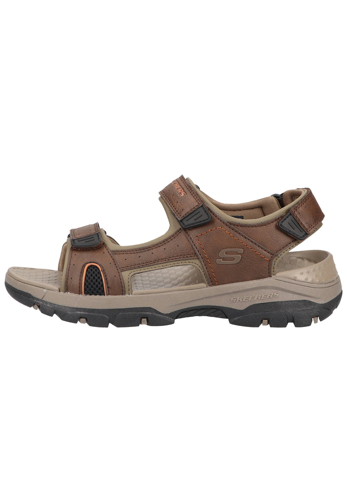 Skechers Wanderschuhe Lederimitat Braun - surf4shoes
