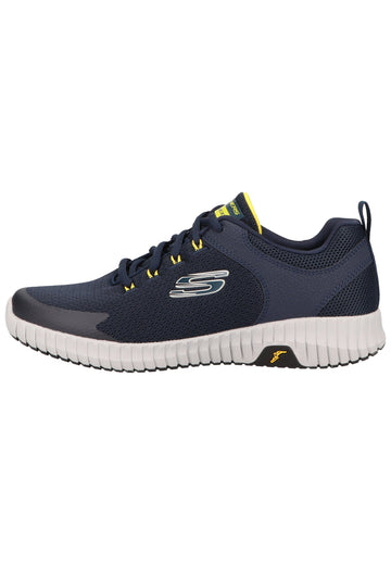 Skechers Sneaker Lederimitat/Textil Navy - surf4shoes