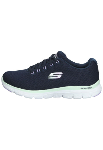 Skechers Sneaker Lederimitat/Textil Blau - surf4shoes