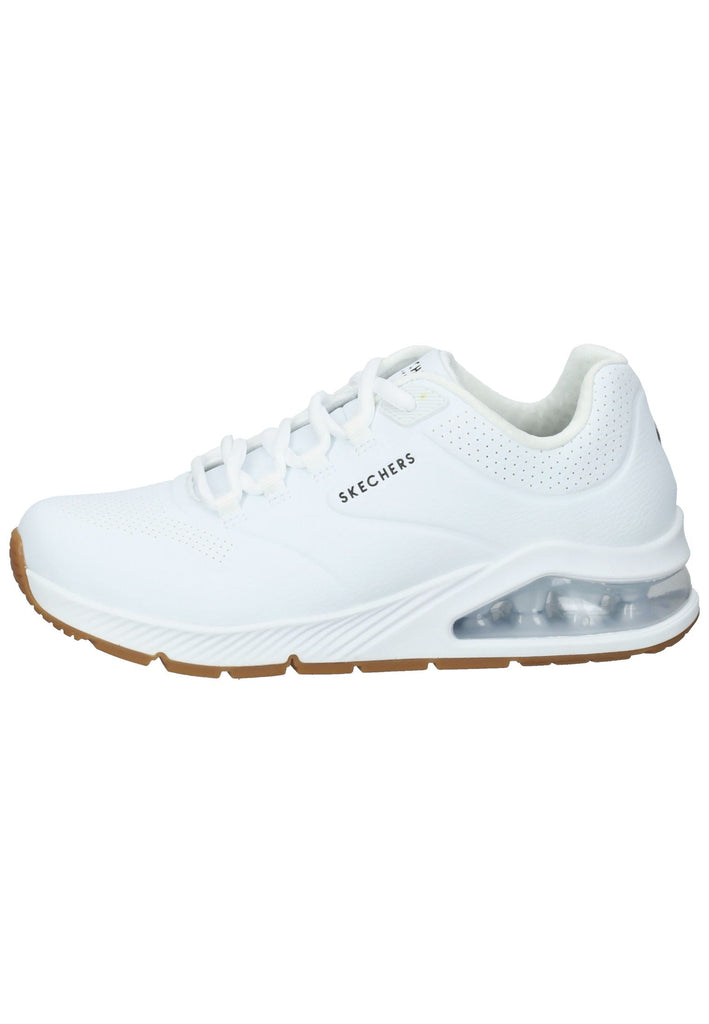 Skechers Sneaker Lederimitat Weiß - surf4shoes