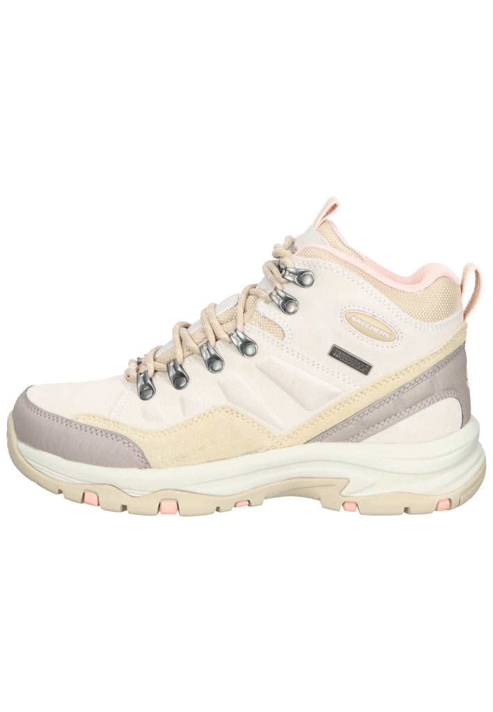 Skechers Stiefelette Leder Beige - surf4shoes