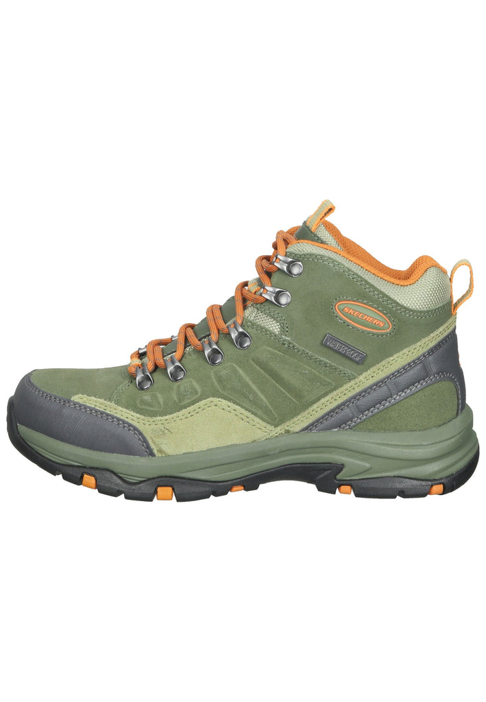 Skechers Stiefelette Leder Grün - surf4shoes