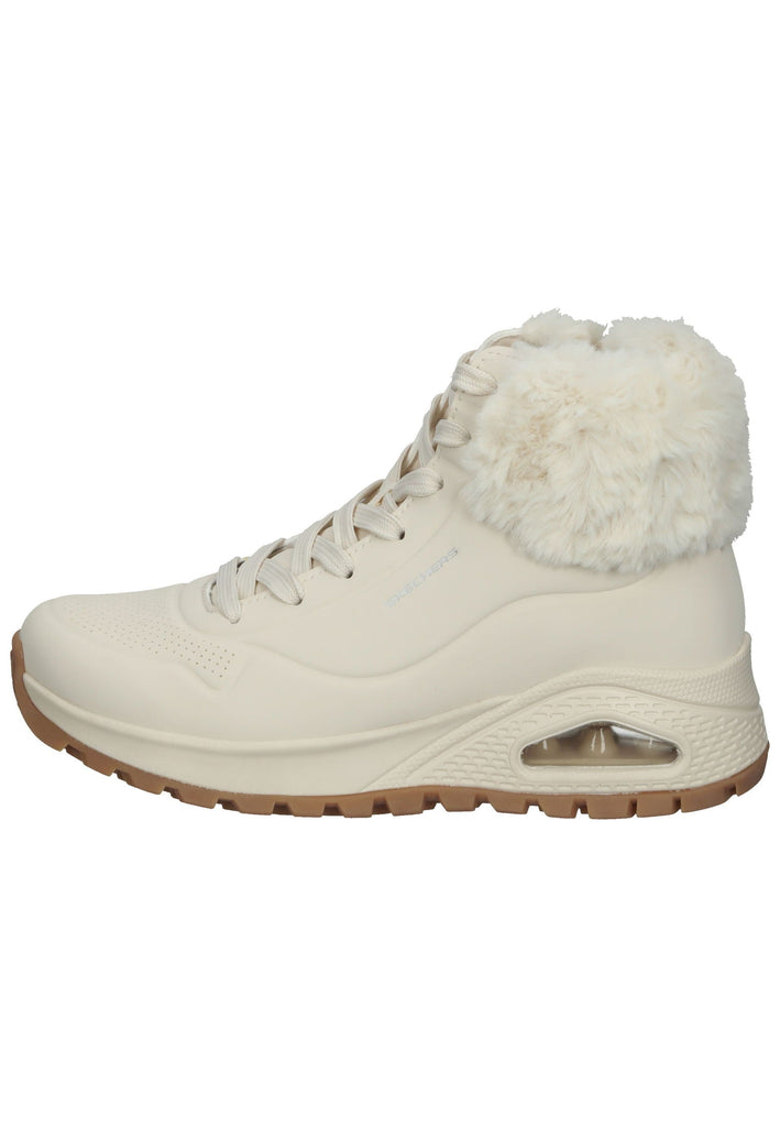 Skechers Stiefelette Lederimitat Beige - surf4shoes