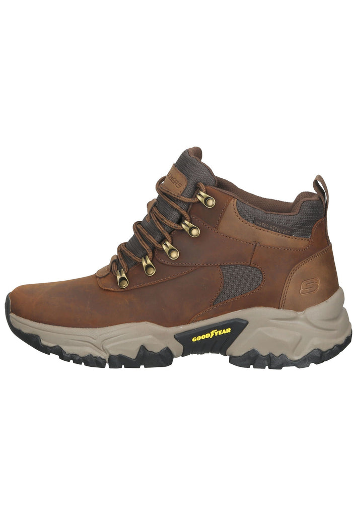 Skechers Stiefel Leder Braun - surf4shoes