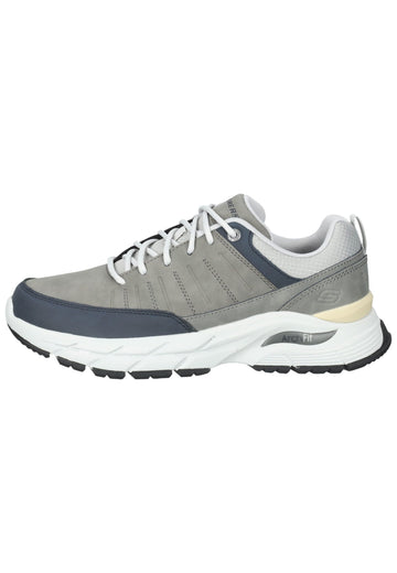 Skechers Sneaker Leder/Synthetik Grau - surf4shoes