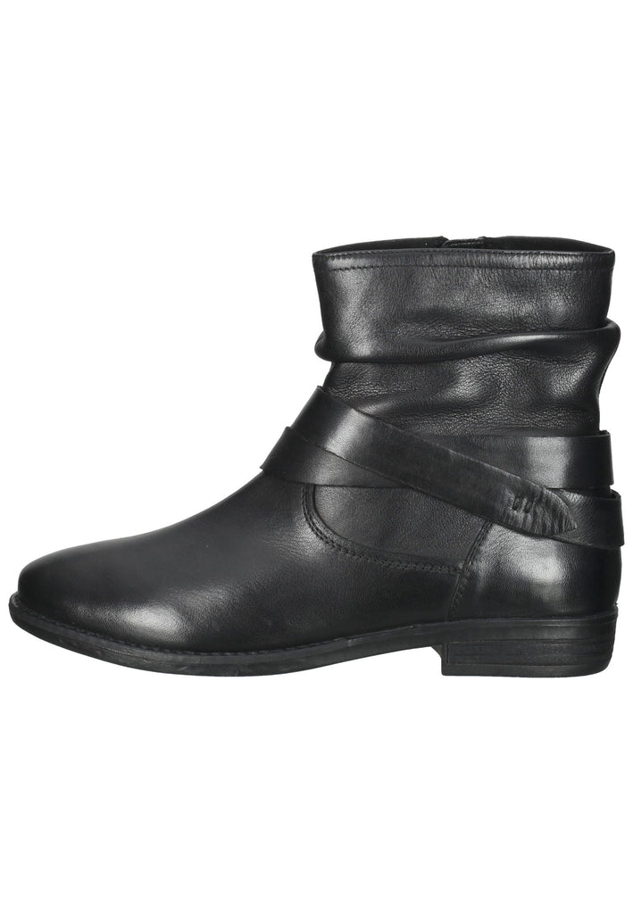SPM Stiefelette Leder Schwarz - surf4shoes
