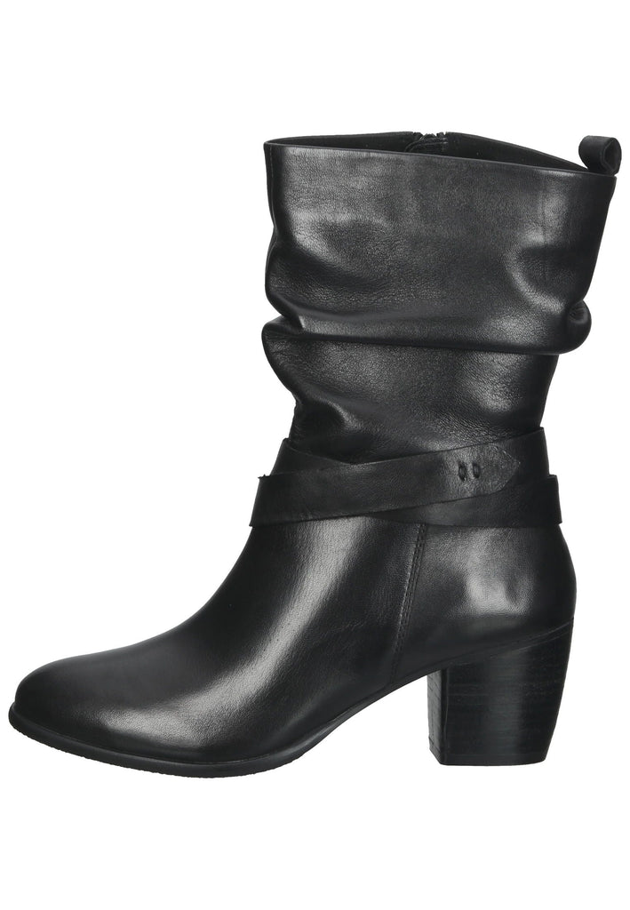 SPM Stiefelette Leder Schwarz - surf4shoes