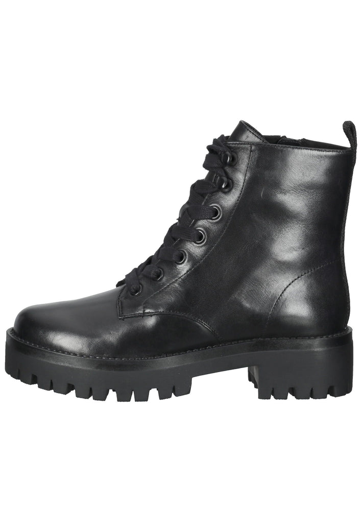 SPM Stiefelette Leder Schwarz - surf4shoes