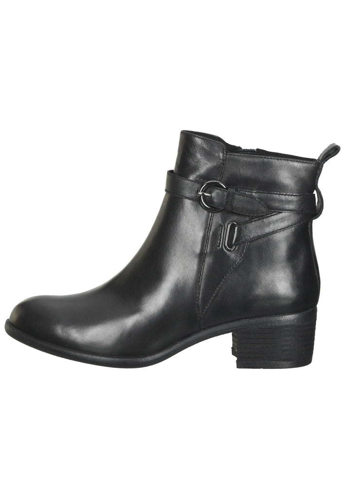 SPM Stiefelette Leder Schwarz - surf4shoes