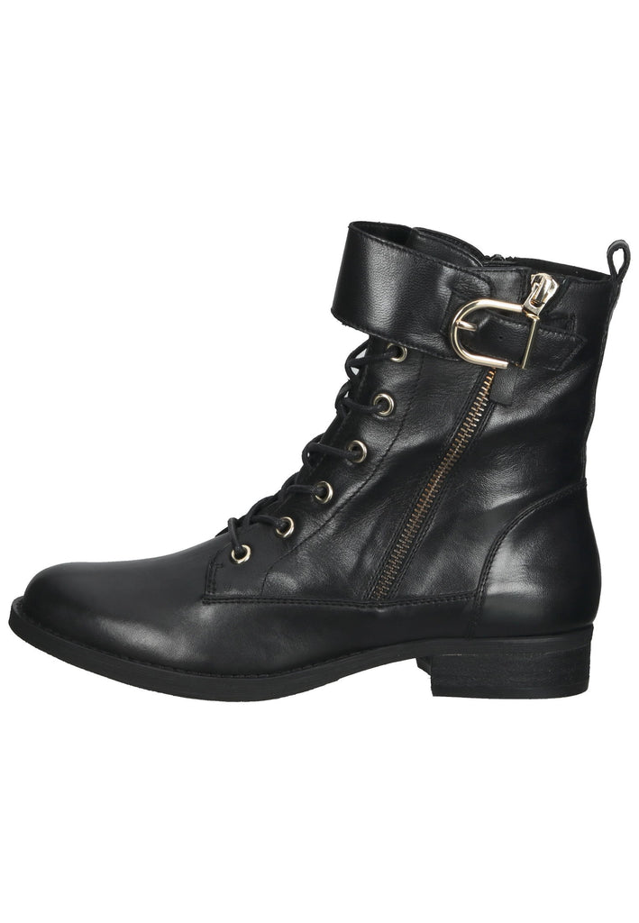 SPM Stiefelette Leder Schwarz - surf4shoes