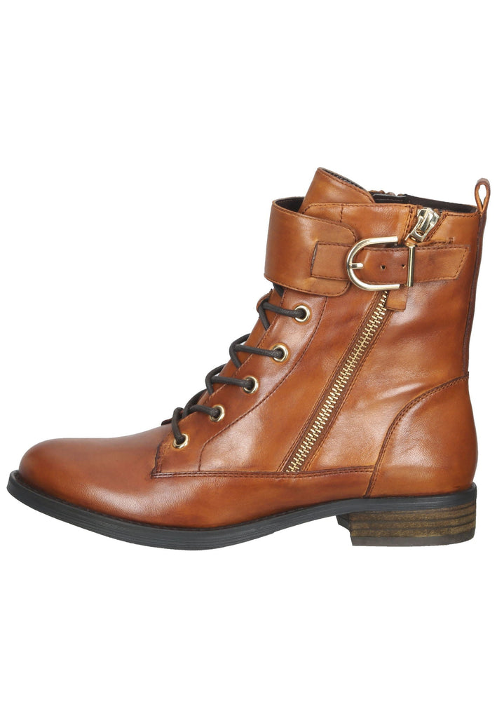 SPM Stiefelette Leder Cognac - surf4shoes