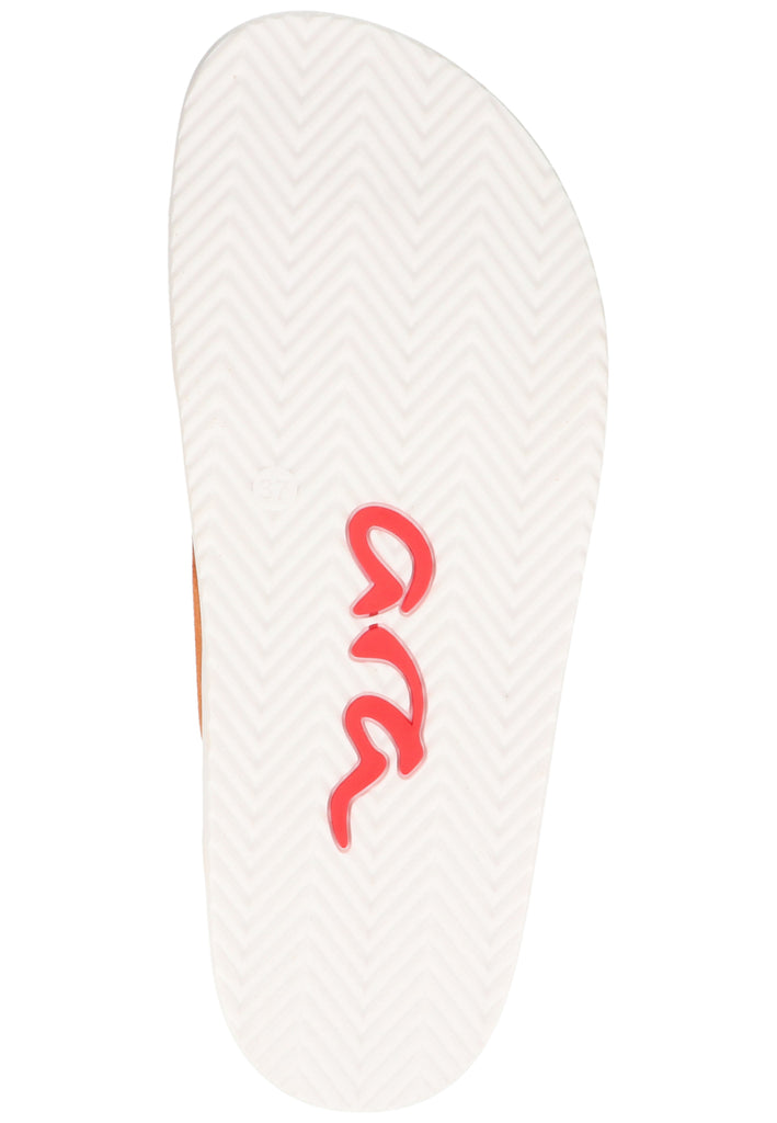 ara Pantoletten Leder Braun - surf4shoes