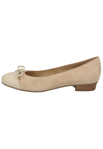 ara Ballerinas Leder Beige - surf4shoes