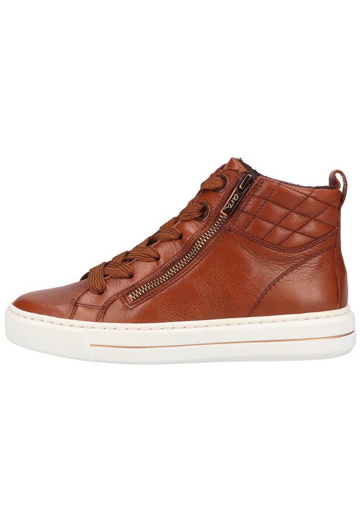 ara Sneaker Glattleder Cognac - surf4shoes