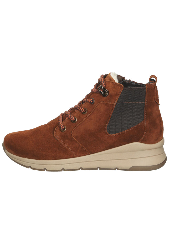ara Stiefelette Veloursleder Nut - surf4shoes