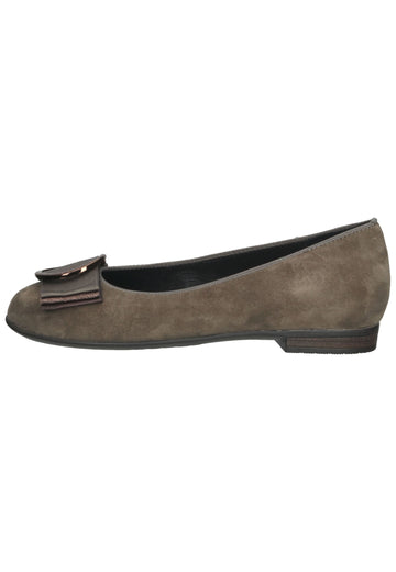 ara Ballerinas Veloursleder Dunkelgrün - surf4shoes