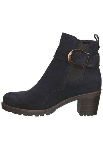 ara Stiefelette Veloursleder Blau Warmfutter - surf4shoes