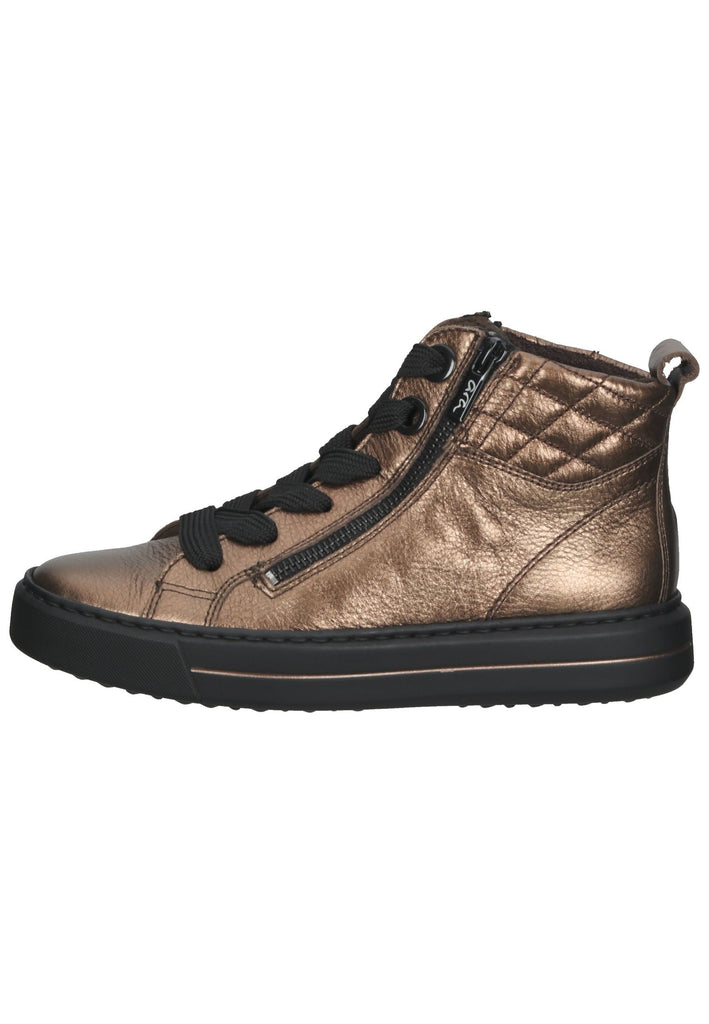 ara Sneaker Glattleder Gold - surf4shoes
