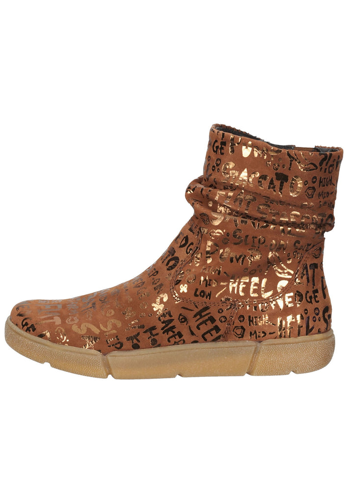 ara Stiefelette Veloursleder Nut - surf4shoes
