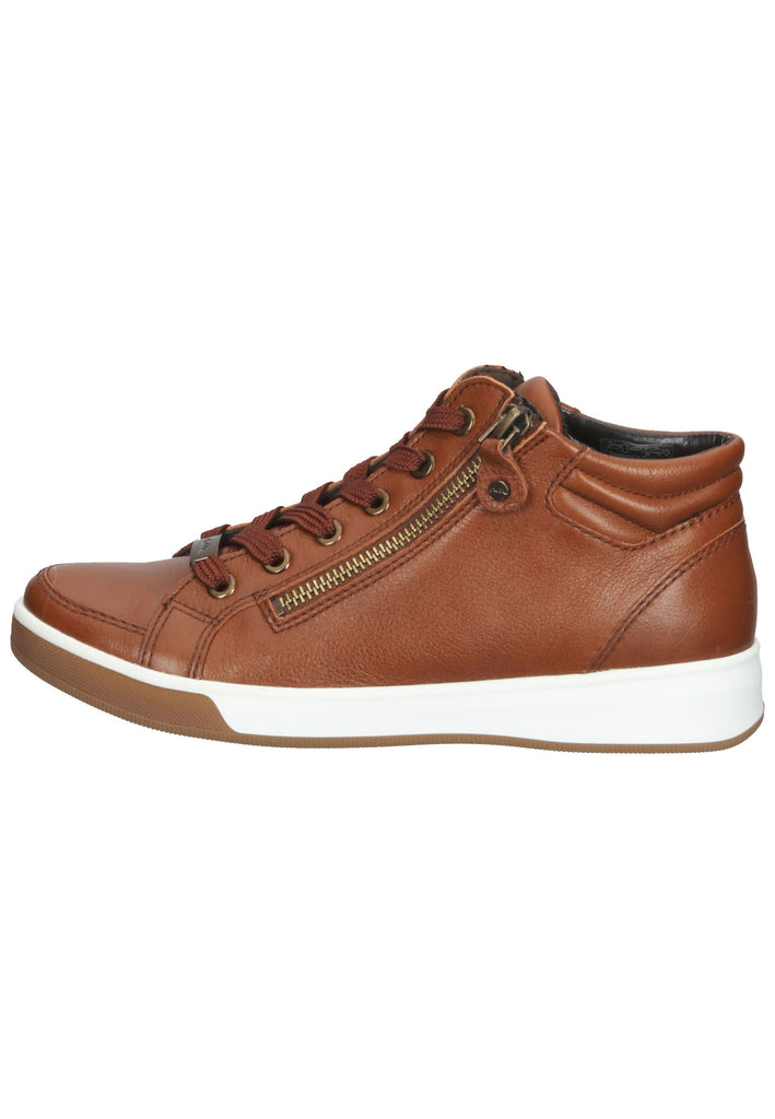 ara Sneaker Glattleder Cognac - surf4shoes