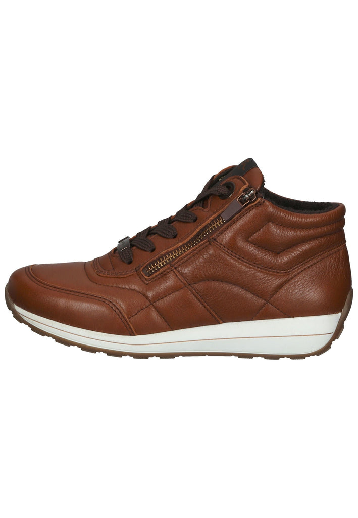 ara Sneaker Glattleder Cognac - surf4shoes