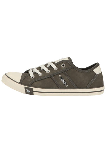 Mustang Sneaker Lederimitat Grau - surf4shoes