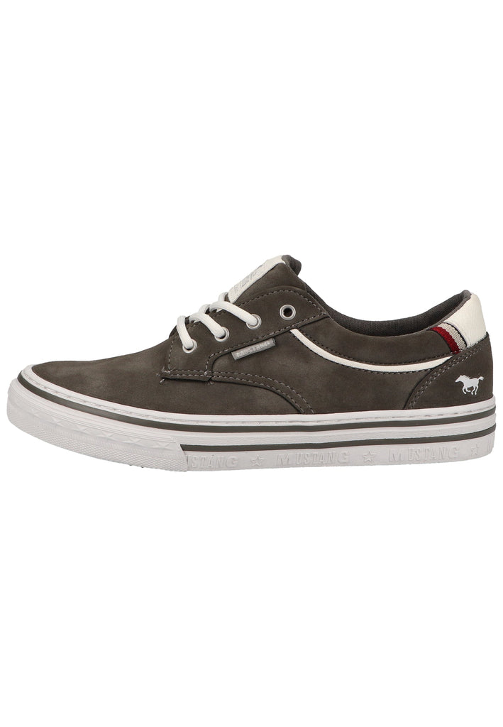 Mustang Sneaker Lederimitat/Textil Grau - surf4shoes