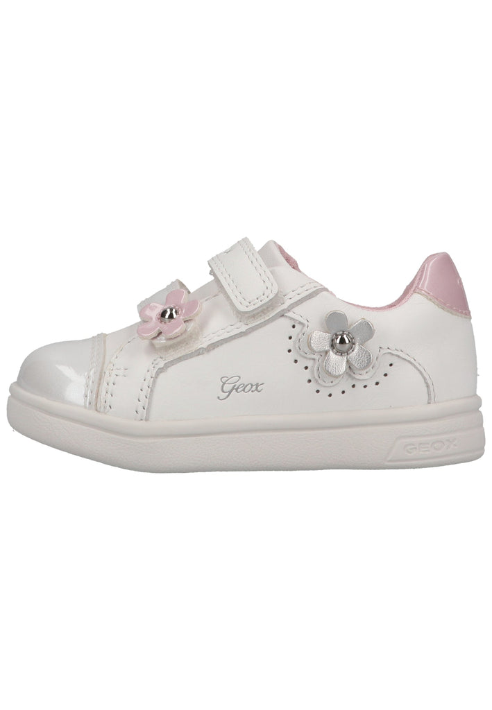 Geox Sneaker Leder/Synthetik Weiß - surf4shoes