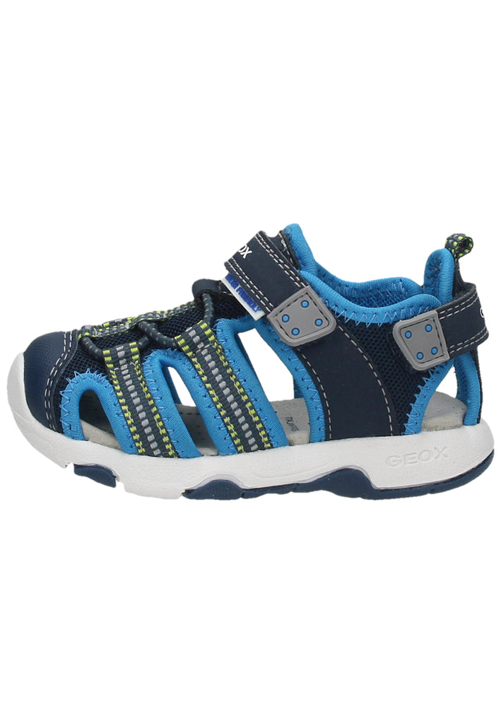 Geox Sandalen Lederimitat/Mesh Navy - surf4shoes