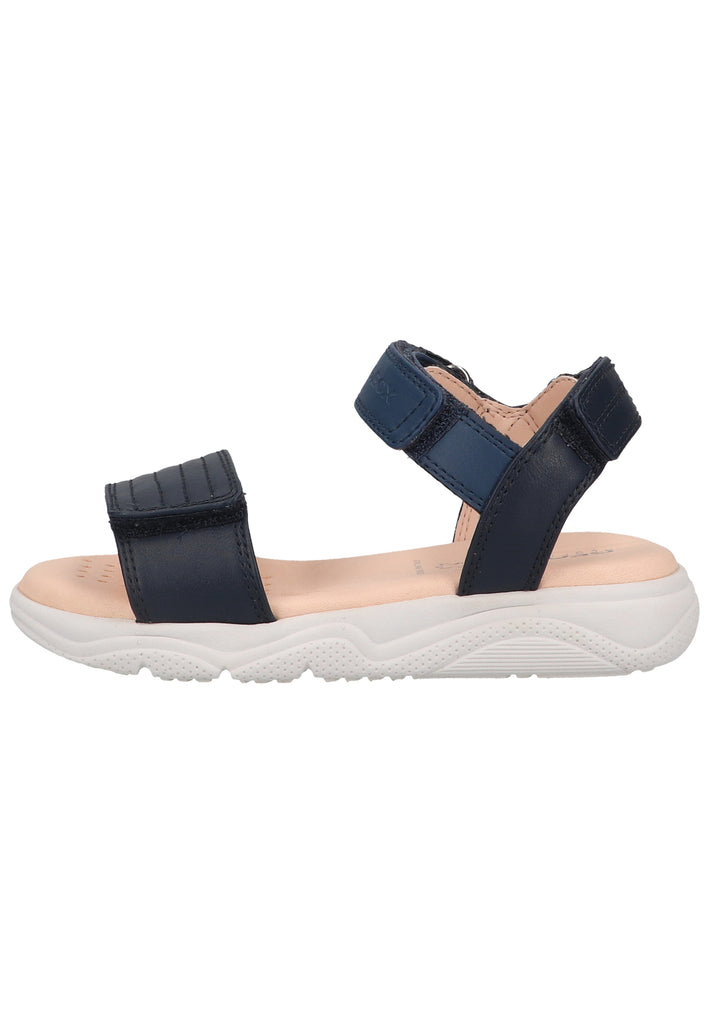Geox Sandalen Lederimitat Navy - surf4shoes