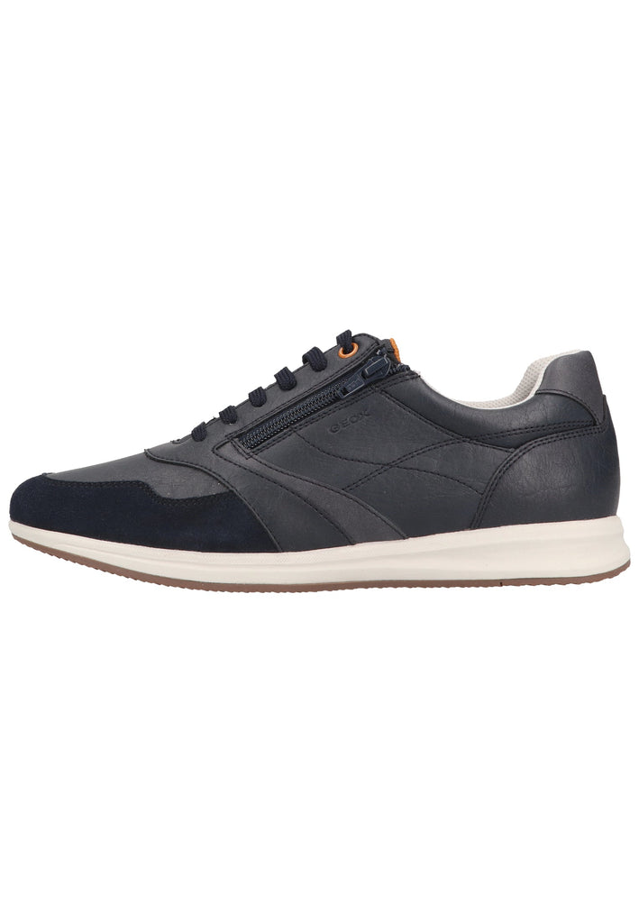 Geox Sneaker Leder/Synthetik Dunkelblau - surf4shoes