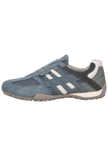 Geox Sneaker Veloursleder/Mesh Jeans - surf4shoes