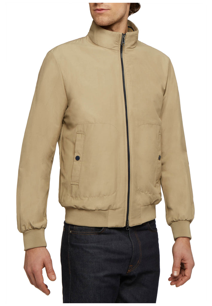 Geox Jacken 58% Baumwolle/42% Polyacryl Beige - surf4shoes