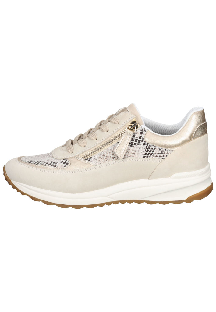 Geox Sneaker Leder/Synthetik Beige - surf4shoes