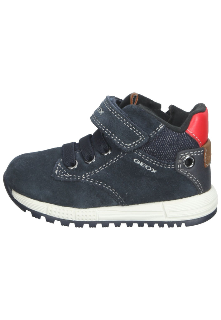 Geox Sneaker Leder/Synthetik Blau - surf4shoes