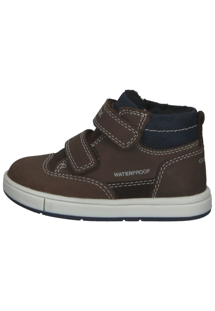 Geox Sneaker Leder/Textil Caffe Warmfutter - surf4shoes