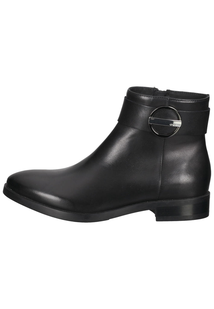 Geox Stiefelette Leder Schwarz - surf4shoes