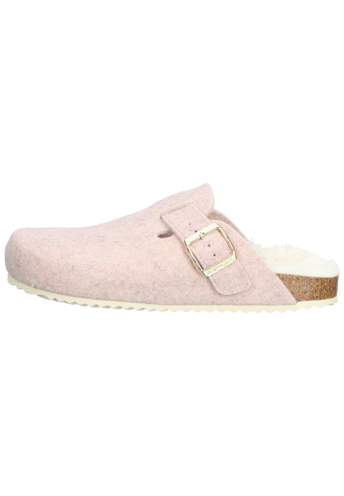 Geox Pantoletten Textil Old Rose Warmfutter - surf4shoes