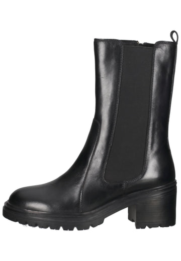 Geox Stiefelette Leder Schwarz - surf4shoes