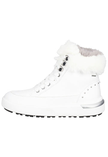 Geox Sneaker Leder/Textil Weiß - surf4shoes