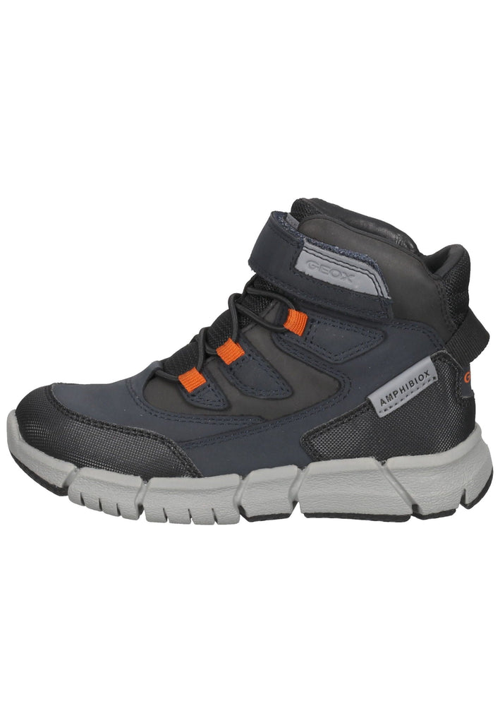 Geox Sneaker Leder/Textil Blau - surf4shoes