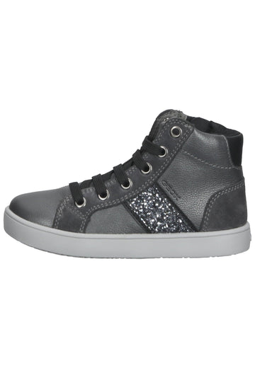 Geox Sneaker Leder/Synthetik Silber - surf4shoes