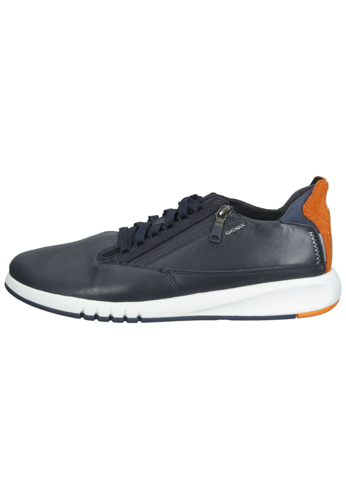 Geox Sneaker Veloursleder/Textil Blau - surf4shoes
