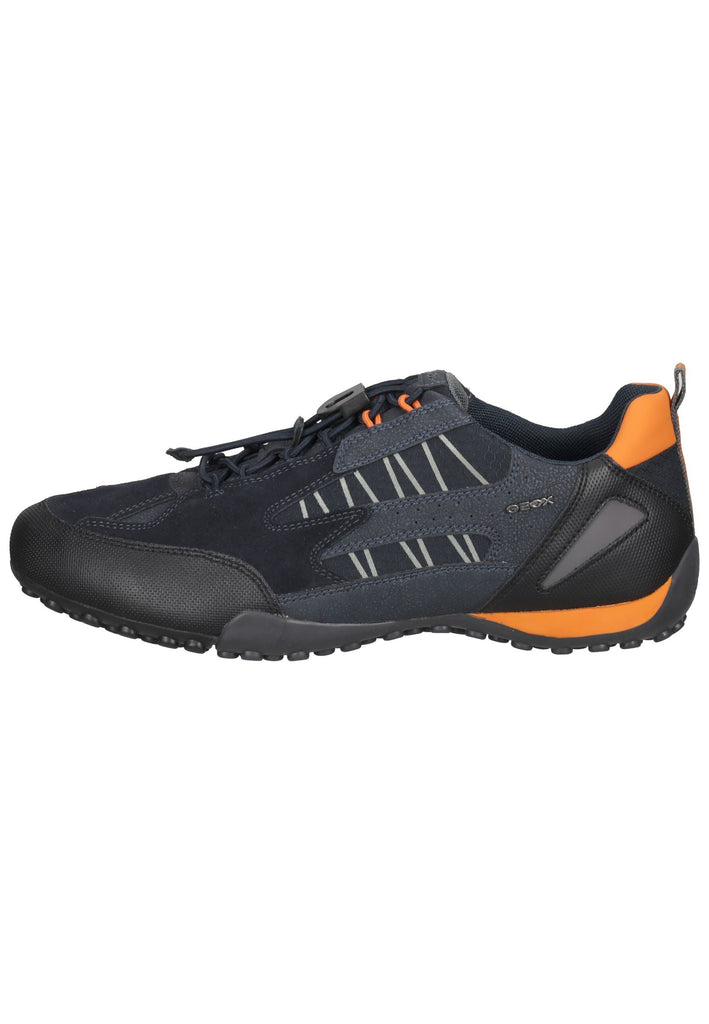 Geox Sneaker Leder/Textil Blau - surf4shoes