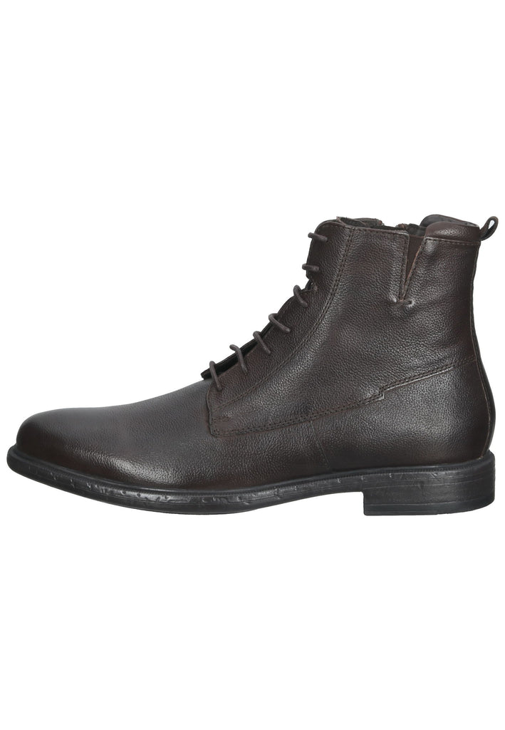 Geox Stiefelette Leder Taupe - surf4shoes